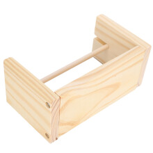 Wooden Twine Holder 24cm Handcrafted French Spool for Weaving & Crafting