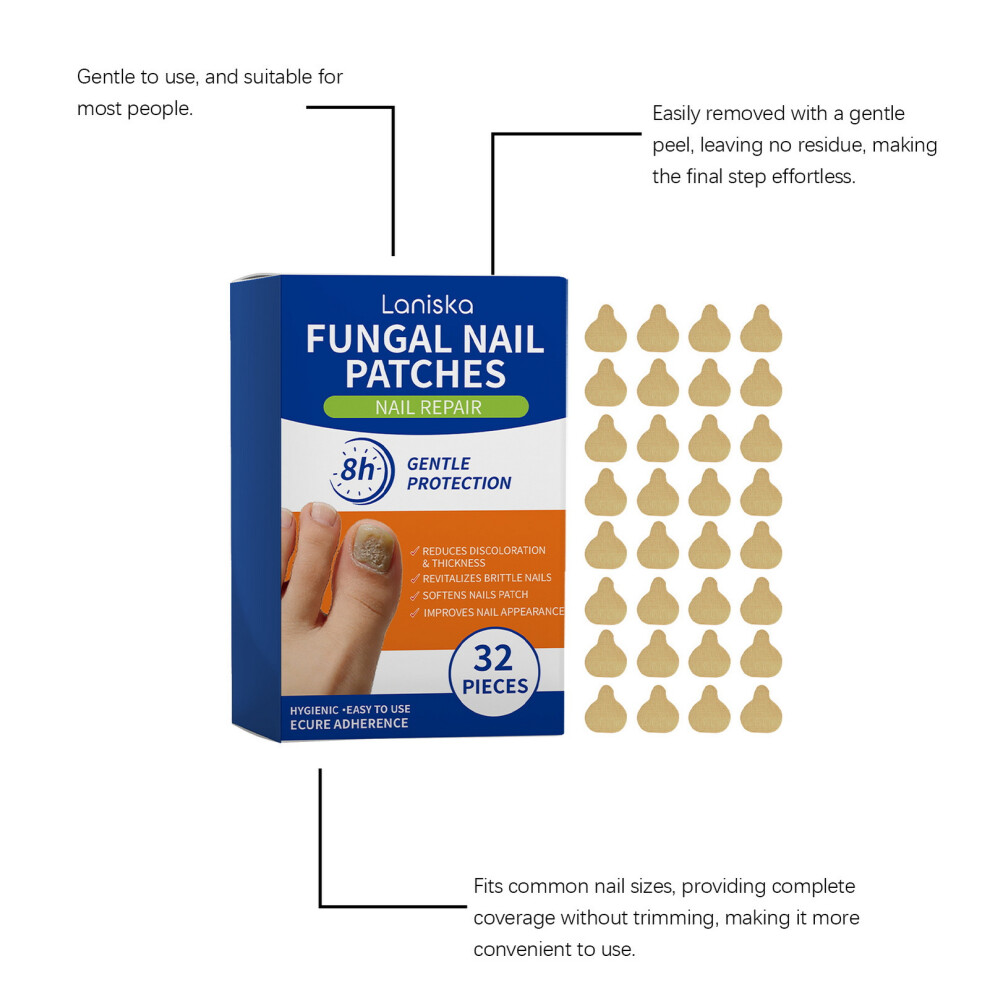 Dcph-Clothing Moisturizing Nail Care Patches For Fingers & Toes