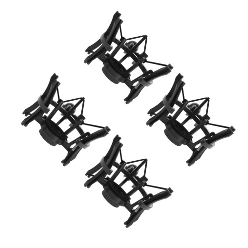 4Pcs Portable Mic Holder Shock Mount Black Durable for Streaming