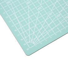 3Pcs A4 Mint Green PVC Cutting Mats for Crafting & Drawing, 30x22cm