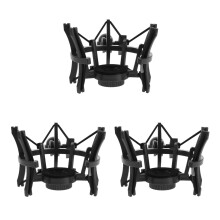 3Stk Tragbarer Shock Mount Mic Halter Für Aufnahmen Zu Hause