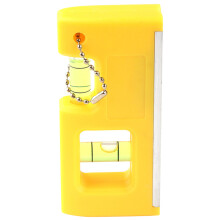 Yellow Small Level Bubble Tool Magnetic Measuring Accessories