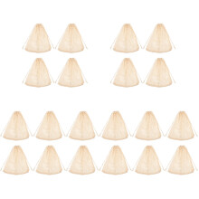 20Stk Beige Baumwoll Kochbeutel Für Seafood Und Steak Zu Hause