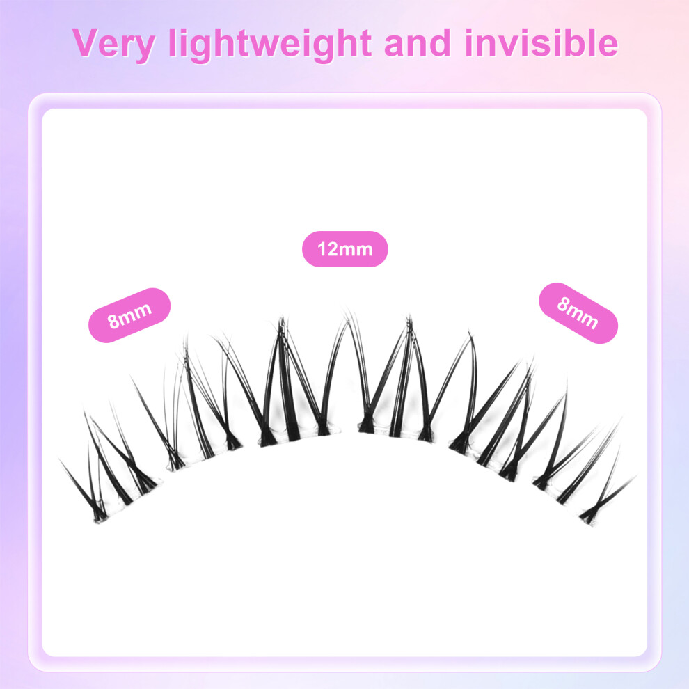 Hue-Grain Fluffy Lightweight False Eyelashes For Night Out