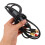 Black Digital Optical Audio Cable Plastic USB Adapter for Home Use 6