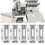 5Pcs Universal E-Shaped Fine Double Row Sewing Machine Feed Teeth 7