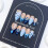(XS) Blue Tip Fake Nails - Durable Stage Performance 9