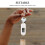 4Pcs Plastic Digital Watch Keychains Assorted Colors Quiet Exam Timer 3