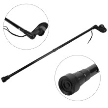 Lightweight Aluminium Alloy Telescopic Walking Stick for Elderly, Black