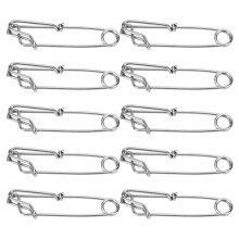 10Pcs 2.6X100mm Stainless Steel Snap Clips for Tuna Longline Fishing