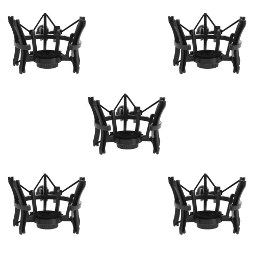5Stk Mikrofon Shock Mount Halter Stabil Tragbar Für Streaming Podcast 1