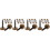32Pcs Brass Mirror Screws with Decorative Caps for Easy Wall Mounting 3