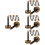 32Pcs Brass Mirror Screws with Decorative Caps for Easy Wall Mounting 5