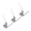3Pcs Universal Round Presser Foot for Electric Sewing Machines, Multi-Function 10