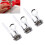 3Pcs Universal Round Presser Foot for Electric Sewing Machines, Multi-Function 12