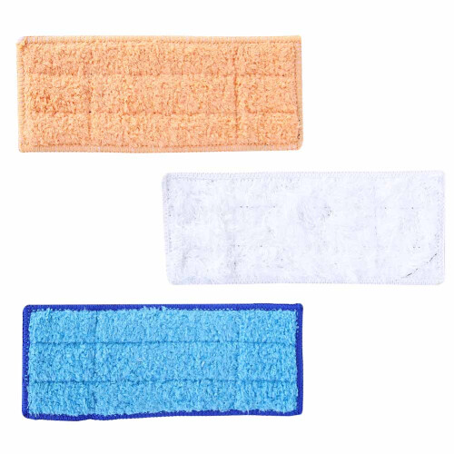 3 Robot Vacuum Mop Pads Fibre Reusable