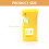 Yellow Small Level Bubble Tool Magnetic Measuring Accessories 2