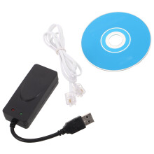 1X Modem Réseau USB ABS Noir Fiable Double Fonction Pour Ordinateur