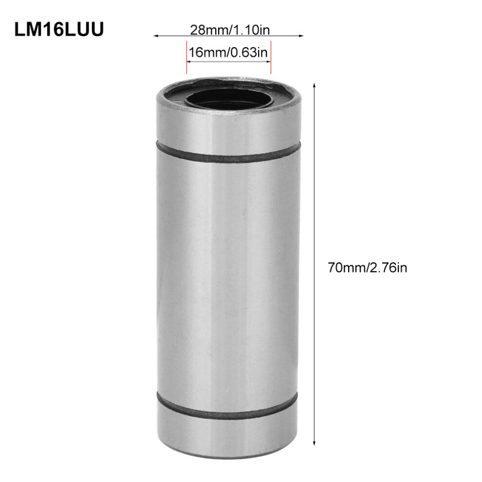 High Accuracy Steel Linear Bearing Lm20luu For Industrial Automation Projects 7901392318816