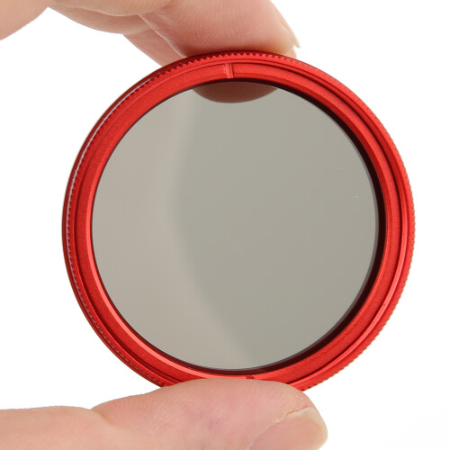 Adjustable 40.5mm Neutral Density ND Filter for Camera Lens, Red 2