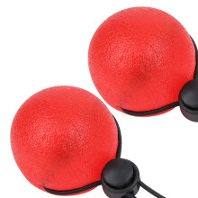 2PCS Silicone Hand Grip Balls for Wrist Exercise & Recovery, Red 25