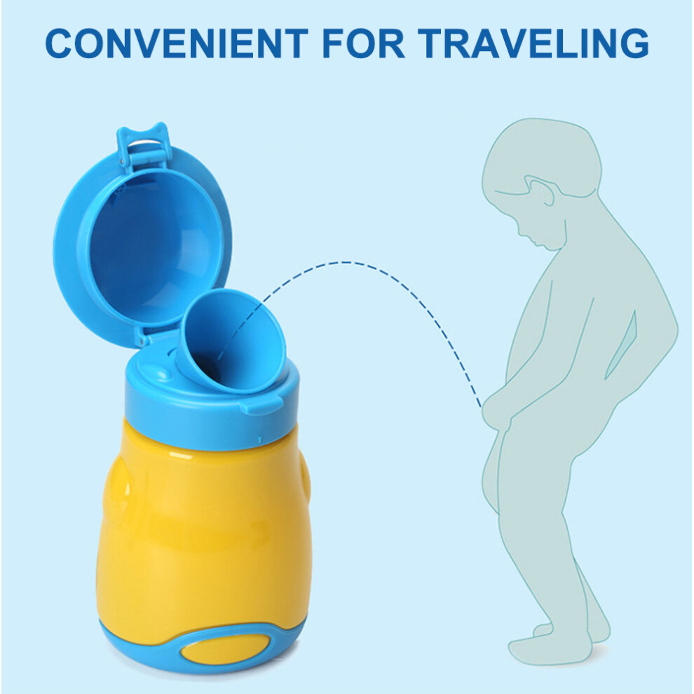 Portable Baby Boy Urinal Toilet Potty Bottle - 600ml Travel Car Use
