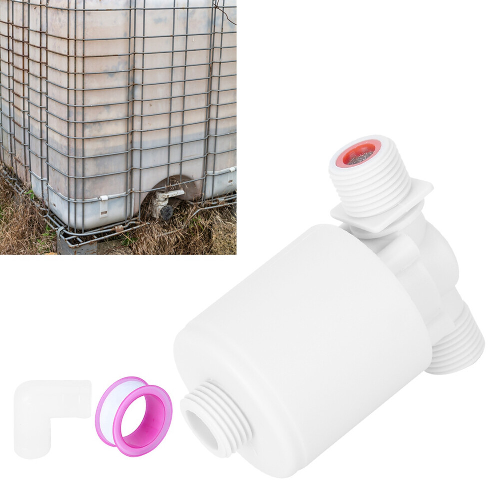 Plastic Floating Ball Valve G1/2In For Water Tanks, Auto Level Control 7691392321939