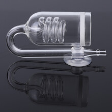 AP-030 Transparent Glass Aquarium CO2 Diffuser 35g 27x50x85mm
