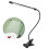 LED Clip Reading Light, 8W, Adjustable Brightness, Black 2