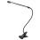 LED Clip Reading Light, 8W, Adjustable Brightness, Black 3