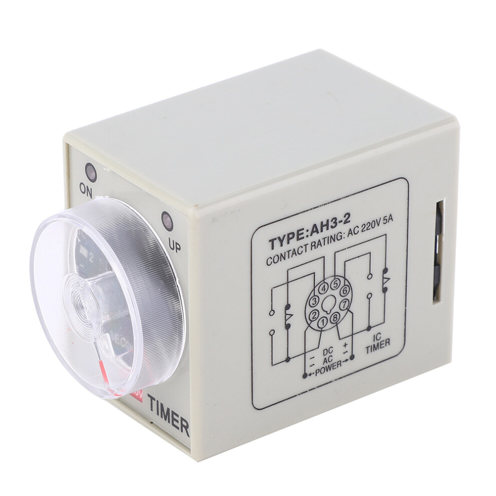 Ah3-2 Mini Time Delay Relay Controller 5A, 80X40x50mm 7891392322695
