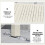 Outsunny Mesa Jardín Extensible Blanco 225 x 85 x 75 cm 6