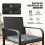 Outsunny Conjunto de Jardín Gris 61 x 58.4 x 84 cm 3