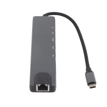 All-in-One USB-C Dock mit Kartenleser