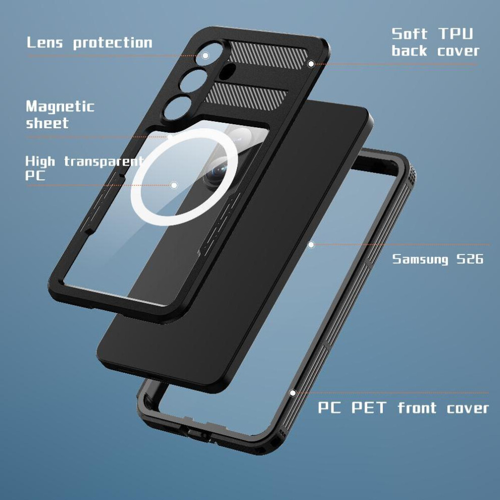 () Case For Samsung Galaxy S26 5G Waterproof Built In Screen Protector Ip68 Waterproof Full 12Ft Military Shockproof 764563235230