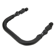 Baby Stroller Belly Bar PU Leather Handle for Infant & Toddler - 39x34cm