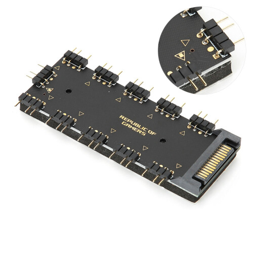 10-Port RGB-Hub SATA 1