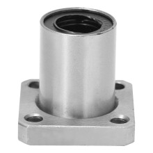 Square Flange Steel LMK6UU Long Linear Motion Bearing High Precision AU