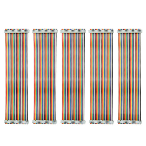 Female to Female GPIO Cables 20cm 5-Pack for Raspberry Pi Computer Accessories 1