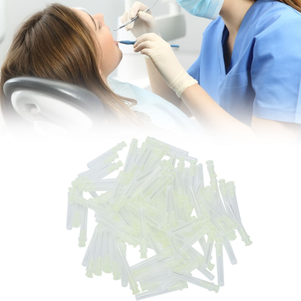 100Pcs Dental Endo Irrigation Needles 25G-30G Side Opening & Incision