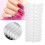 500pcs High Toughness Transparent False Nail Tips for DIY Manicure 8