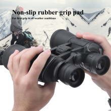 20X50 HD Waterproof Binoculars with Large Eyepiece for Outdoor Travel Black