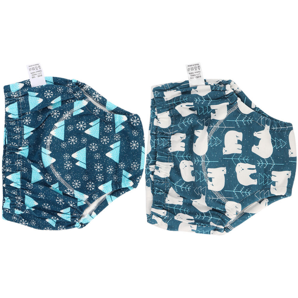 2pcs Baby Pee Potty Training Pants Cotton 6-24 Months, 23x22.5cm