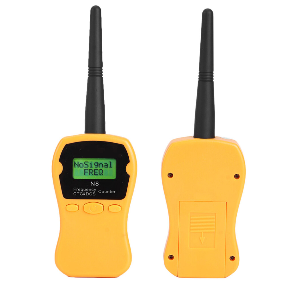 N8 Portable Rf Frequency Counter Meter Walkie Talkie Orange 9311392330066