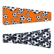 Fascia per capelli sportiva da donna, tessuto traspirante che garantisce comfort e freschezza, set regalo per squadre di calcio con pezzi assortiti