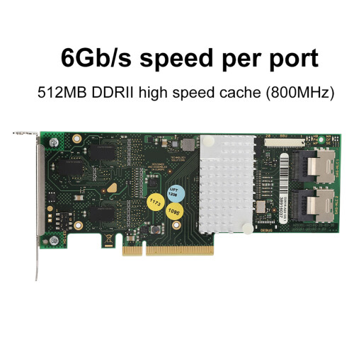 6Gbs SATA SAS Raid Karte Cache 1