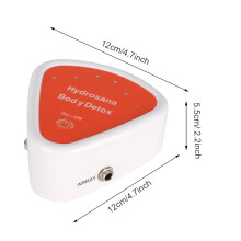 Portable Ionic Detox Foot Bath Machine 12x12x5.5cm US Plug