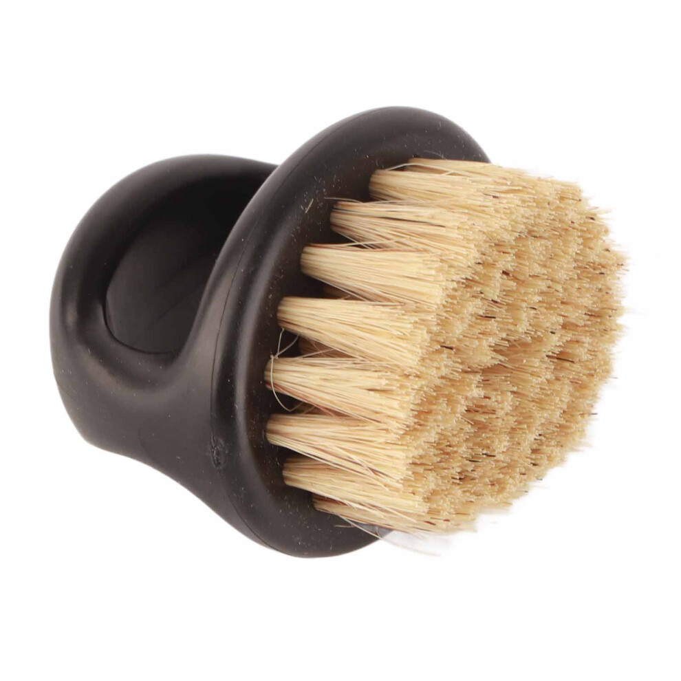 Soft Portable Beard Shaving Brush Salon Neck Face Hair Dust Remover, ABS Handle