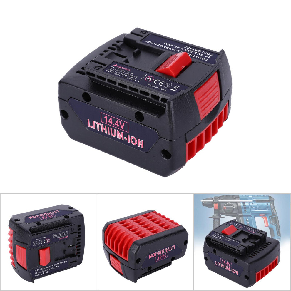 Rechargeable Lithium-Ion Battery 14.4V 3000Mah For Cordless Drill 8451392331470