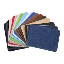 19PCS Patches de Ferro para Reparo de Roupas, Patches de Jeans para Exterior, Costurar Patches de Ferro para Kits de Jeans